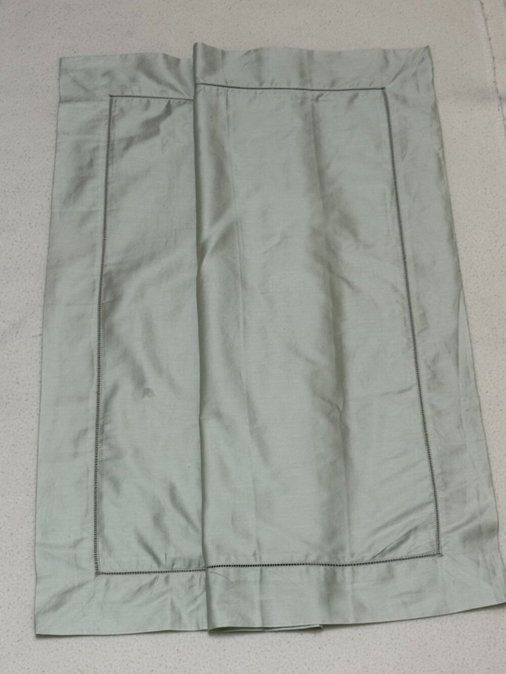 Sferra Antonia Continental 100% Egyptian Cotton Pillow Sham - Leaf - New